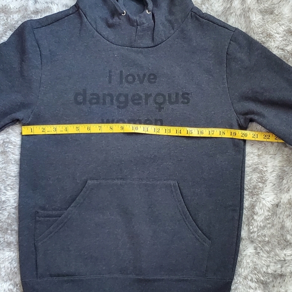 I Love Dangerous Women Unisex Hoodie Pullover - Picture 9 of 10